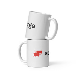 SpillNorge-kaffekopp – hvit