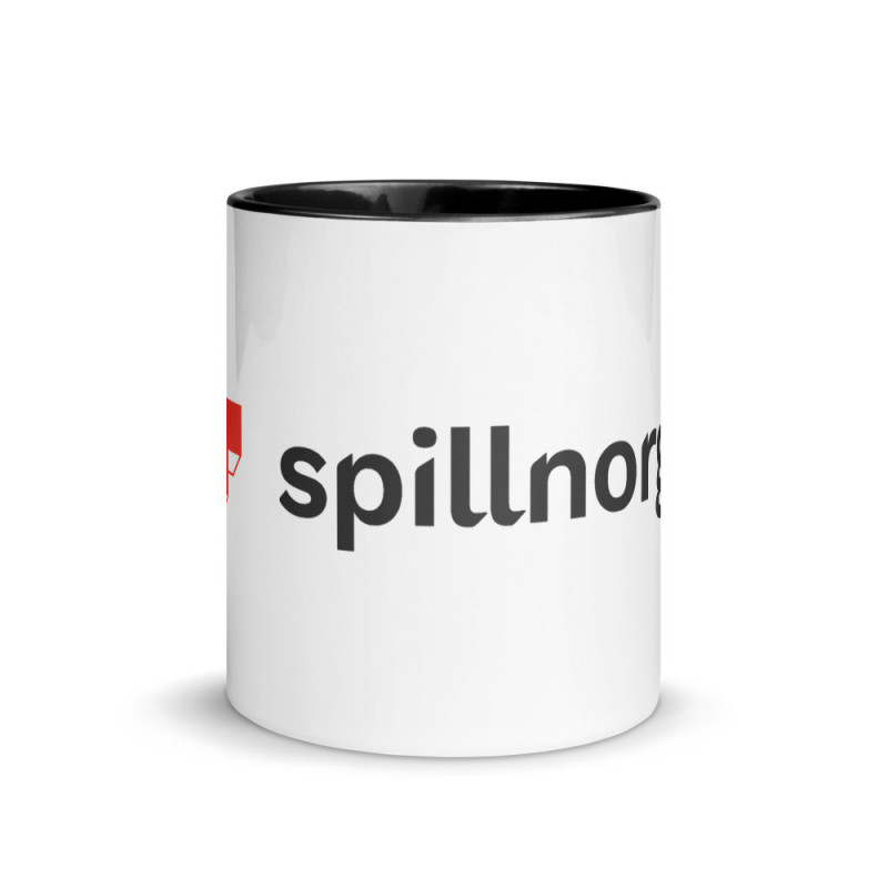 SpillNorge-kopp med farge inni SpillNorge-kopp med farge inni