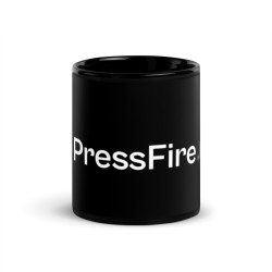 PressFire-kaffekopp – svart