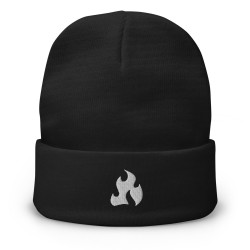 PressFire lue – hvit logo (flere farger)