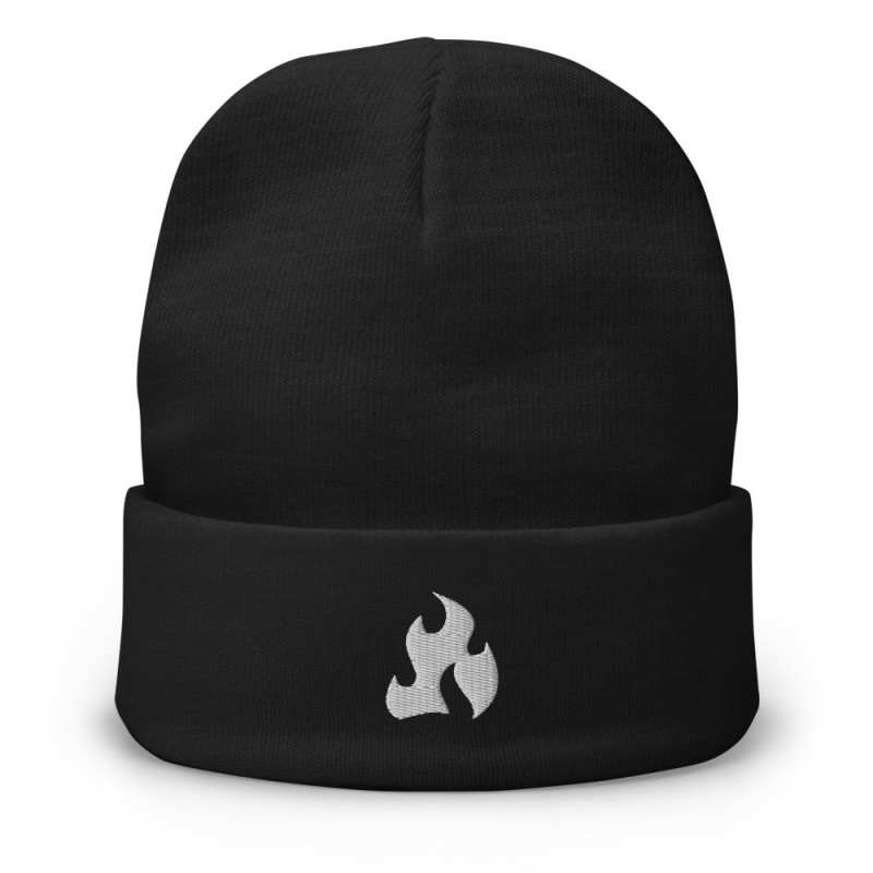 PressFire lue – hvit logo (flere farger)