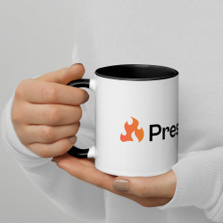 PressFire-kopp med farge inni (flere farger)