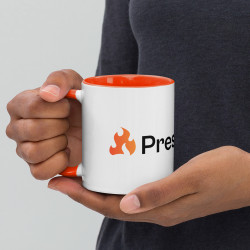 PressFire-kopp med farge inni (flere farger)