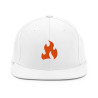 PressFire Snapback-caps med brodert logo (flere farger)