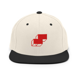 SpillNorge Snapback-caps med brodert logo (flere farger)