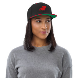 SpillNorge Snapback-caps med brodert logo (flere farger)