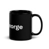 SpillNorge-kaffekopp – svart