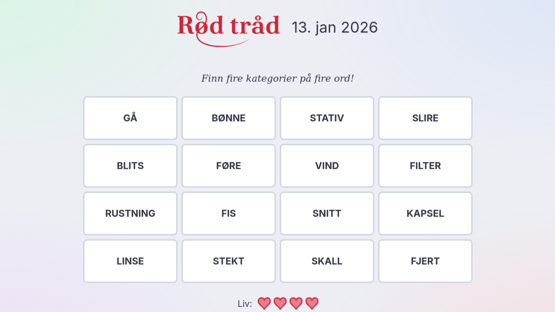 Rød tråd